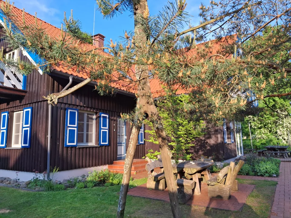 Haus Aika mit Garten und Sitzplätzen im Freien