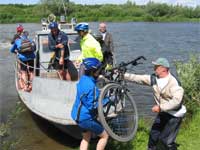 Eine Fahrradtour ums Kurische Haff