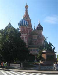 Sightseeing in Moskau
